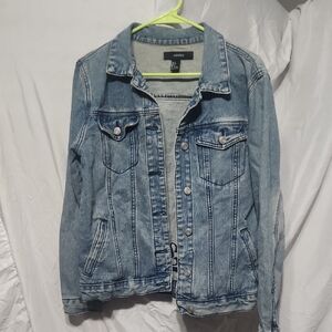 Forever 21 Light Blue Denim Jacket